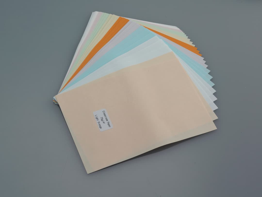 cleanroom paper and notebook